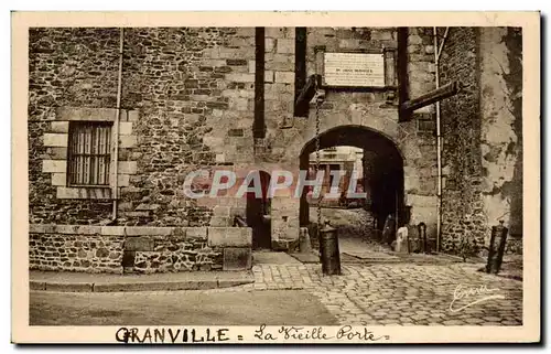 Ansichtskarte AK Granville La vieille Porte