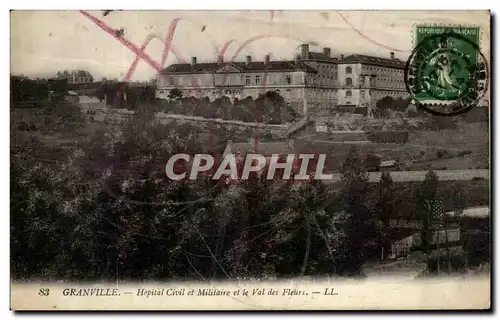 Cartes postales Granville Hopital Civil et Militaire et le Val des Fleurs