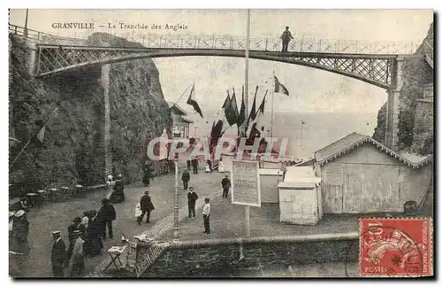 Cartes postales Granville Le Tranchee des Anglais