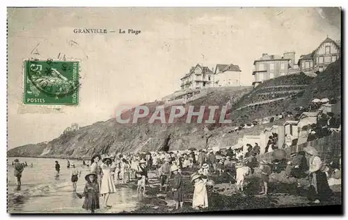 Cartes postales Granville La Plage