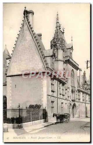 Cartes postales Bourges Palais Jacques Coeur