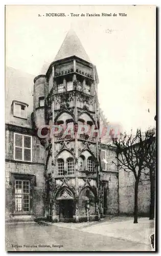 Cartes postales Bourges Tour De l&#39Ancien Hotel De Ville