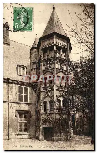 Cartes postales Bourges La Cour Du Petit Lycee