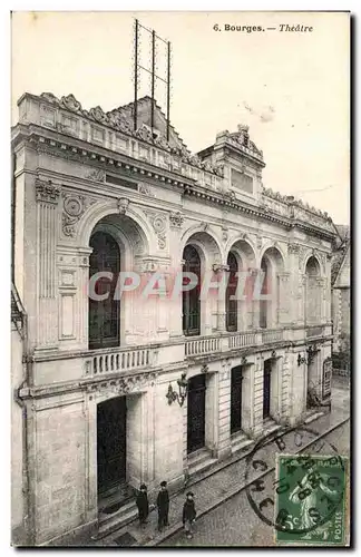 Cartes postales Bourges Theatre