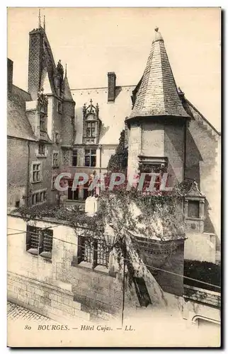 Cartes postales Bourges Hotel Cujas