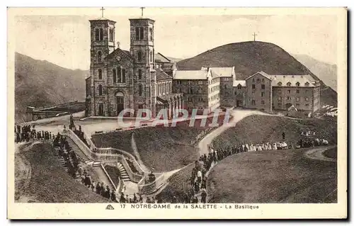 Cartes postales Notre Dame De La Salette La Basilique