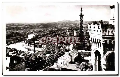 Ansichtskarte AK Lyon Panorama sur la Saone Vue prise de Fourviere