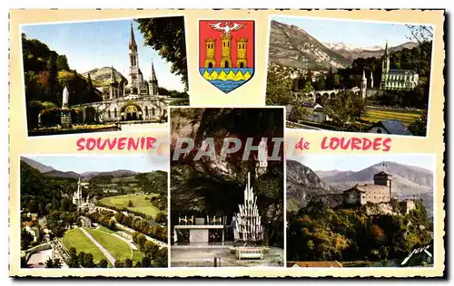 Cartes postales moderne Souvenir de Lourdes