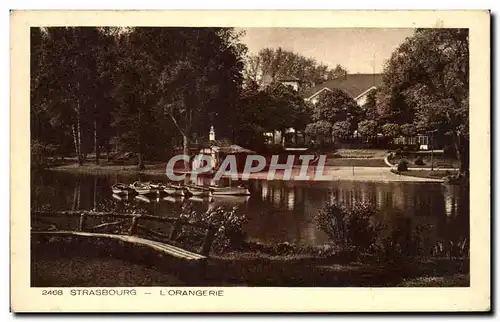 Cartes postales Strasbourg L'Orangerie