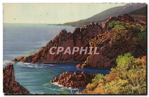 Cartes postales La Douce France Cote d'Azur Le Trayas Les Rochers