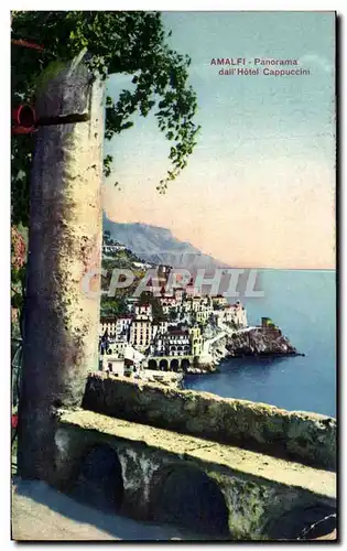 Cartes postales Amalfi Panorama Dall hotel Cappuccini