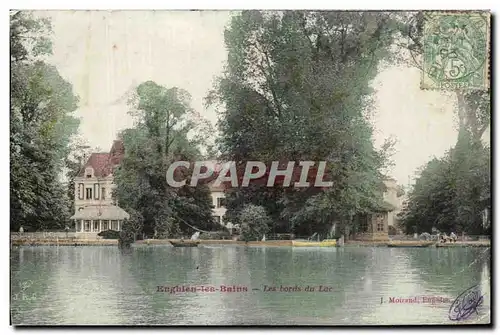 Cartes postales Enghien Les Bains Les Bords Du Lac