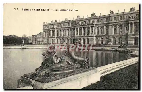 Cartes postales Palais De Versailles Les parterres d&#39Eau