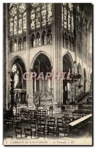 Cartes postales L&#39Abbaye De Saint Denis Le Transept