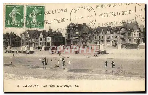 Ansichtskarte AK La Baule Les Villas de la Plage