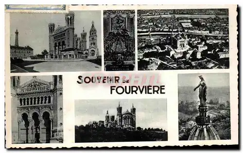 Ansichtskarte AK Souvenir De Fourviere Lyon