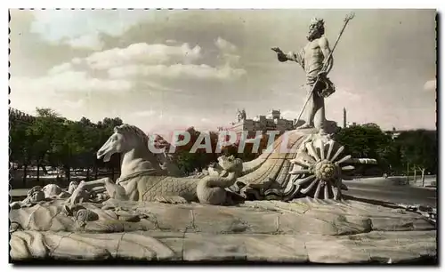 Cartes postales Madrid Fuente a Neptuno