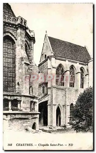 Ansichtskarte AK Chartres Chapelle Saint Piat