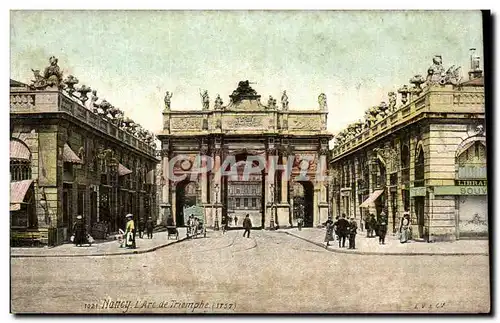 Cartes postales Nancy L&#39Arc de Triomphe