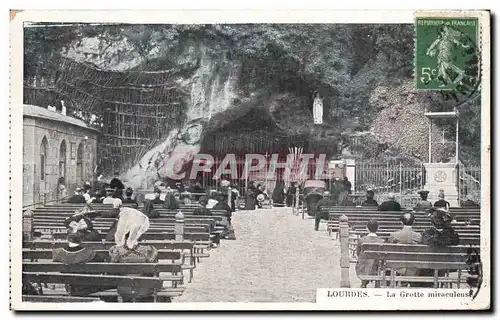 Cartes postales Lourdes La Grotte Miraculeuse