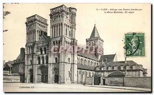 Cartes postales Caen Abbaye Aux Dames Fondee Par La Reine Mathilde