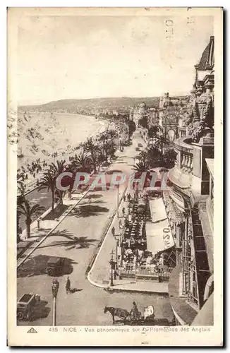 Ansichtskarte AK Nice Vue Panoramique Sur la Promenade des Anglais