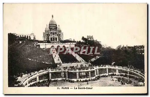 Cartes postales Paris Le Sacre Coeur Montmartre