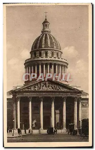 Ansichtskarte AK Paris En Flanant Le Pantheon