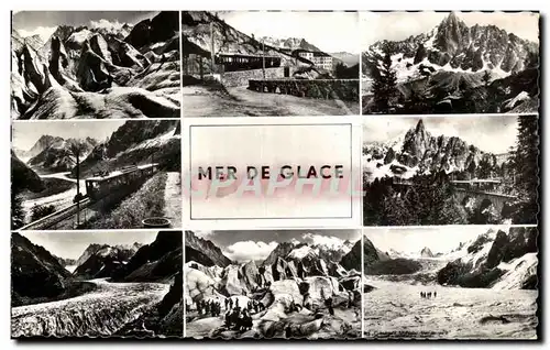 Cartes postales moderne Mer De Glace