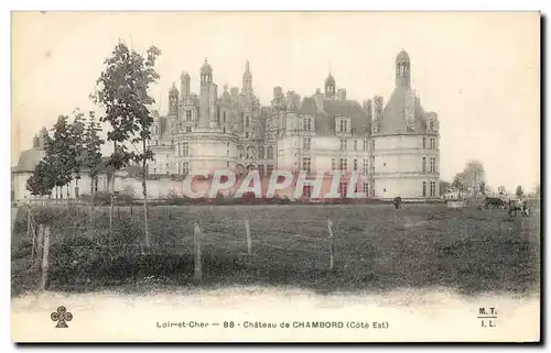 Cartes postales Chateau de Chambord