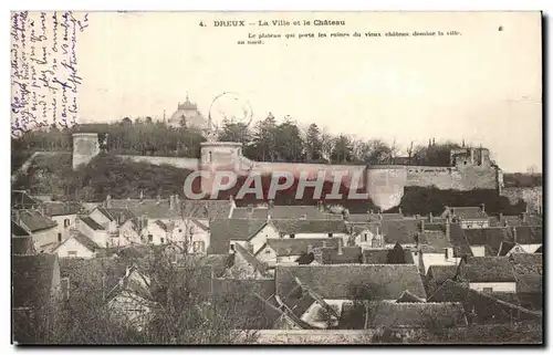 Cartes postales Dreux La Ville et le Chateau