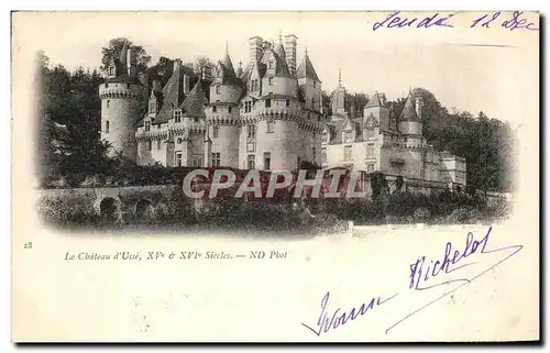 Cartes postales Le Chateau d&#39Usse