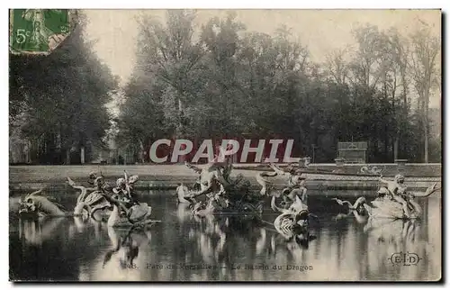 Ansichtskarte AK Parc De Versailles Le bassin Du Dragon