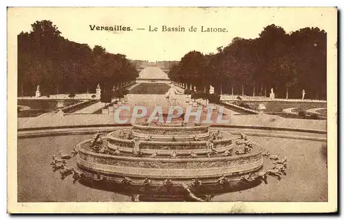 Cartes postales Versailles Le Bassin De Latone