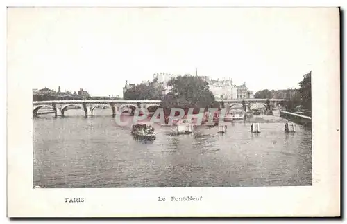 Cartes postales Paris Le Pont Neuf