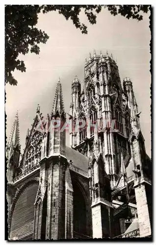 Moderne Karte Rouen Eglise Saint Ouen Cote Sud