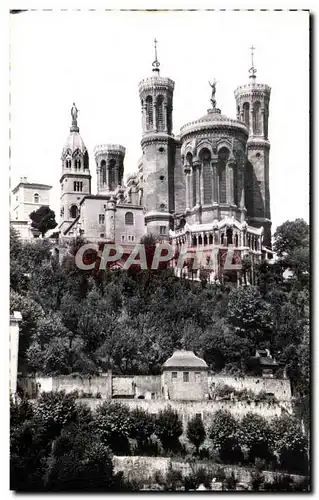 Cartes postales moderne Lyon Abside De La Basilique De Fourviere