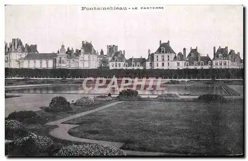 Cartes postales Fontainebleau Le Parterre