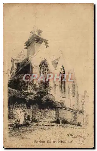 Cartes postales Eglise Saint Nicaise