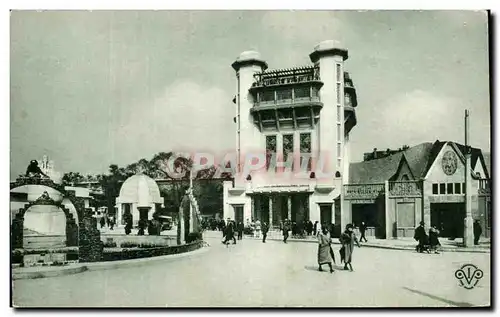 Cartes postales une Tour Restaurant Exposition Paris Arts Decoratifs