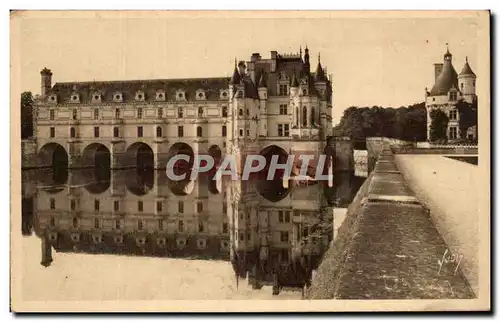 Cartes postales Chenonceaux le Chateau et la Tour des Marques