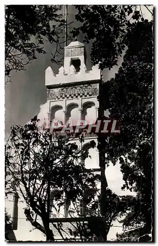 Cartes postales Aiger Le Minaret de la Mosquee Sidi Abderrahmane Algerie