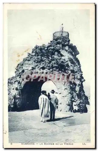 Cartes postales Biarritz Le Rocher De la Vierge