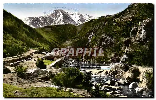 Ansichtskarte AK Environs d&#39Amelie Les Bains Vallee du Tech Au Fond le Canigou