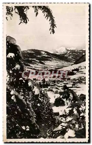 Cartes postales Megeve Station Hivernale