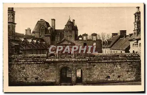 Ansichtskarte AK Chateau de Kerjean Facade Principale La Grande Porte