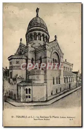 Cartes postales Tours La Basilique St martin