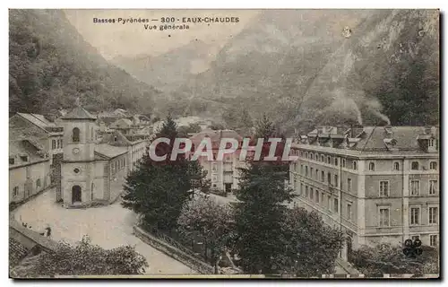 Cartes postales Eaux Chaudes Vue Generale