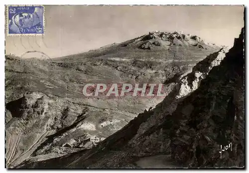 Ansichtskarte AK Le Tourmalet Pic du Midi de Bigorre Sancourt les Laquets et l&#39Observatoire