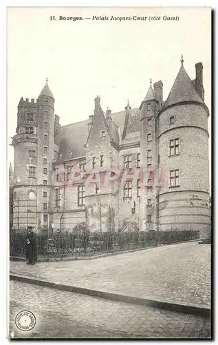 Cartes postales Bourges Palais Jacques Coeur